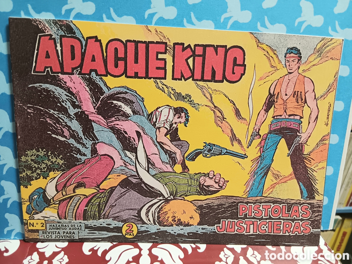 Tebeos: TEBEOS-COMICS CANDY ● APACHE KING ● COMPLETA ●A. GUERRERO ● AA99 ~ X0224 ● - Foto 2