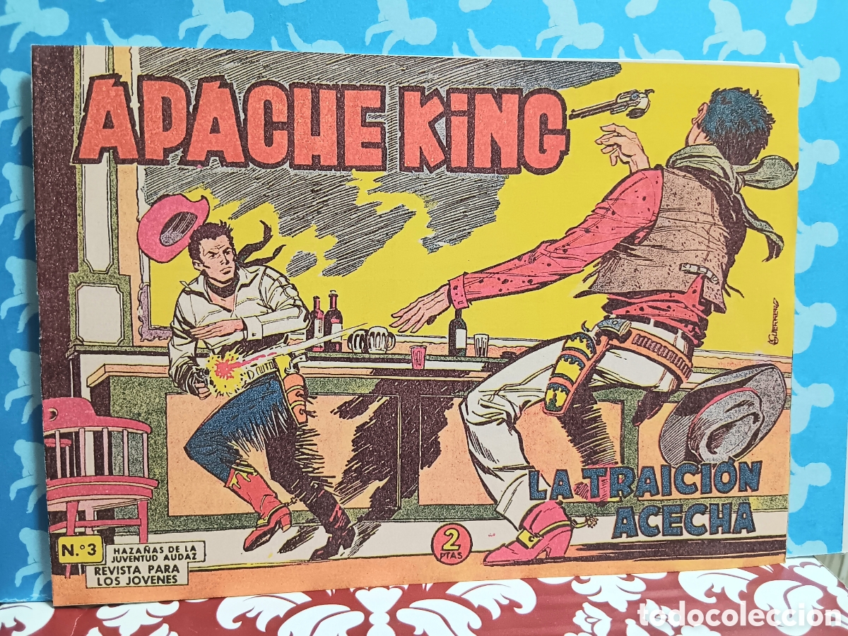 Tebeos: TEBEOS-COMICS CANDY ● APACHE KING ● COMPLETA ●A. GUERRERO ● AA99 ~ X0224 ● - Foto 3