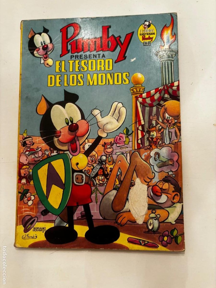 Tebeos: COMIC PUMBY N&ordm;9 EL TESORO DE LOS MONOS - Foto 1