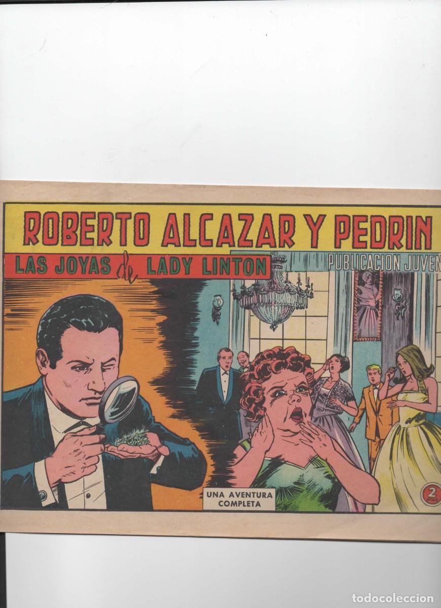 Tebeos: roberto alcazar 800-Las joyas de Lady Linton