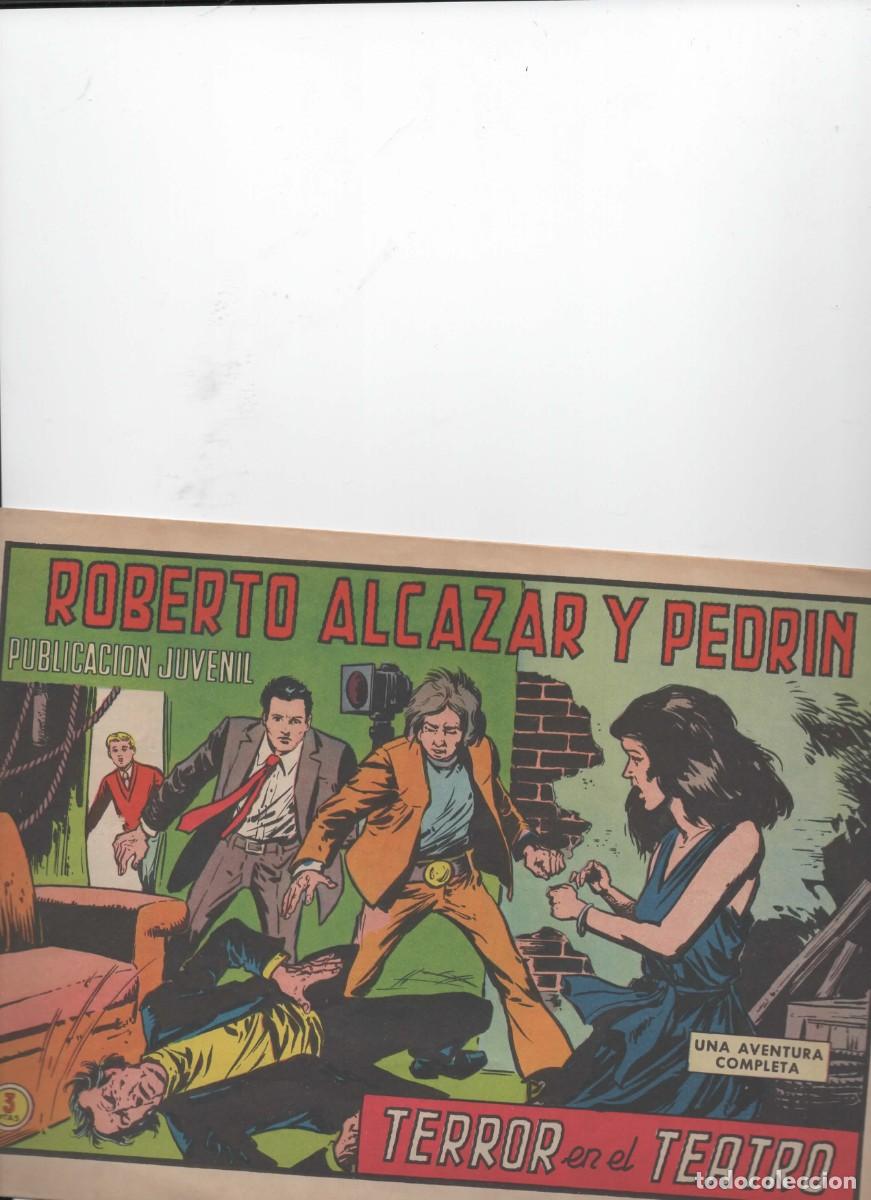 Tebeos: roberto alcazar 1063-Terror en el teatro