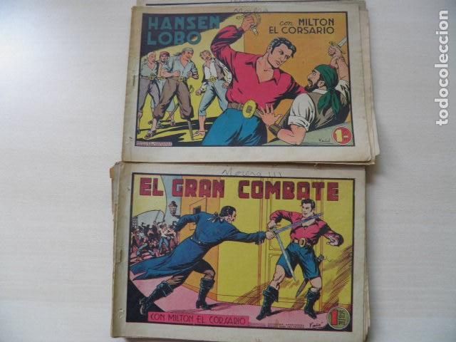 Tebeos: lote milton el corsario - Foto 6