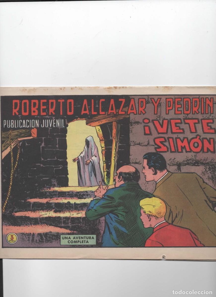 Tebeos: roberto alcazar 1048-vete sim&oacute;n - Foto 1