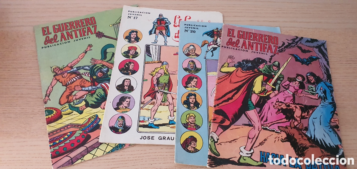 Tebeos: Pack 4 comics El Guerrero del Antifaz - Foto 1