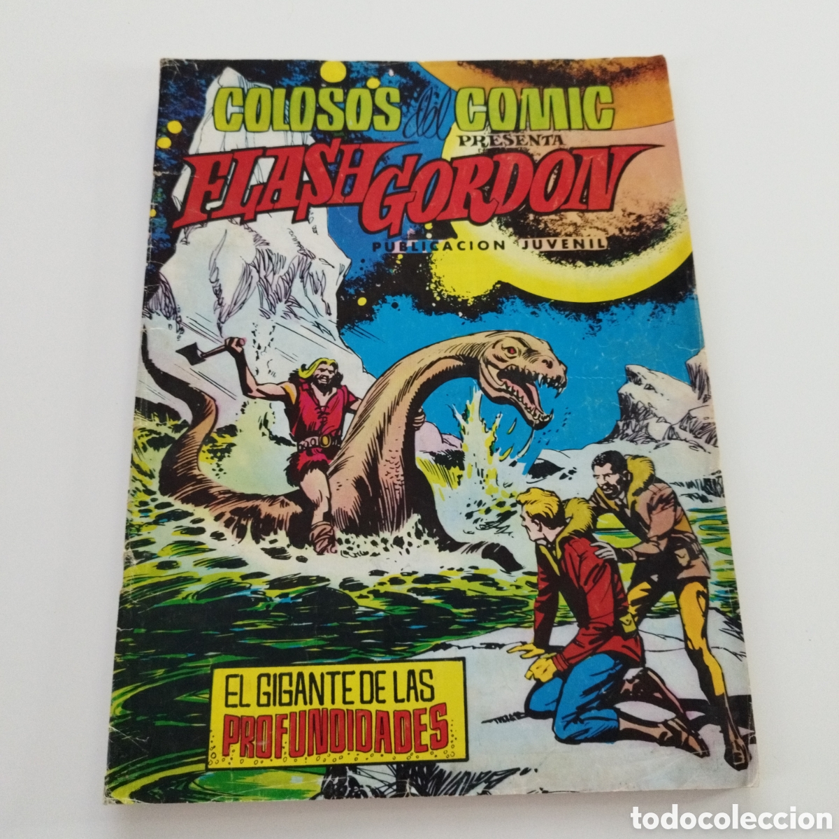Tebeos: FLASH GORDON / # 32 / COLOSOS DEL C&Oacute;MIC / EL GIGANTE DE LAS PROFUNDIDADES / VALENCIANA /