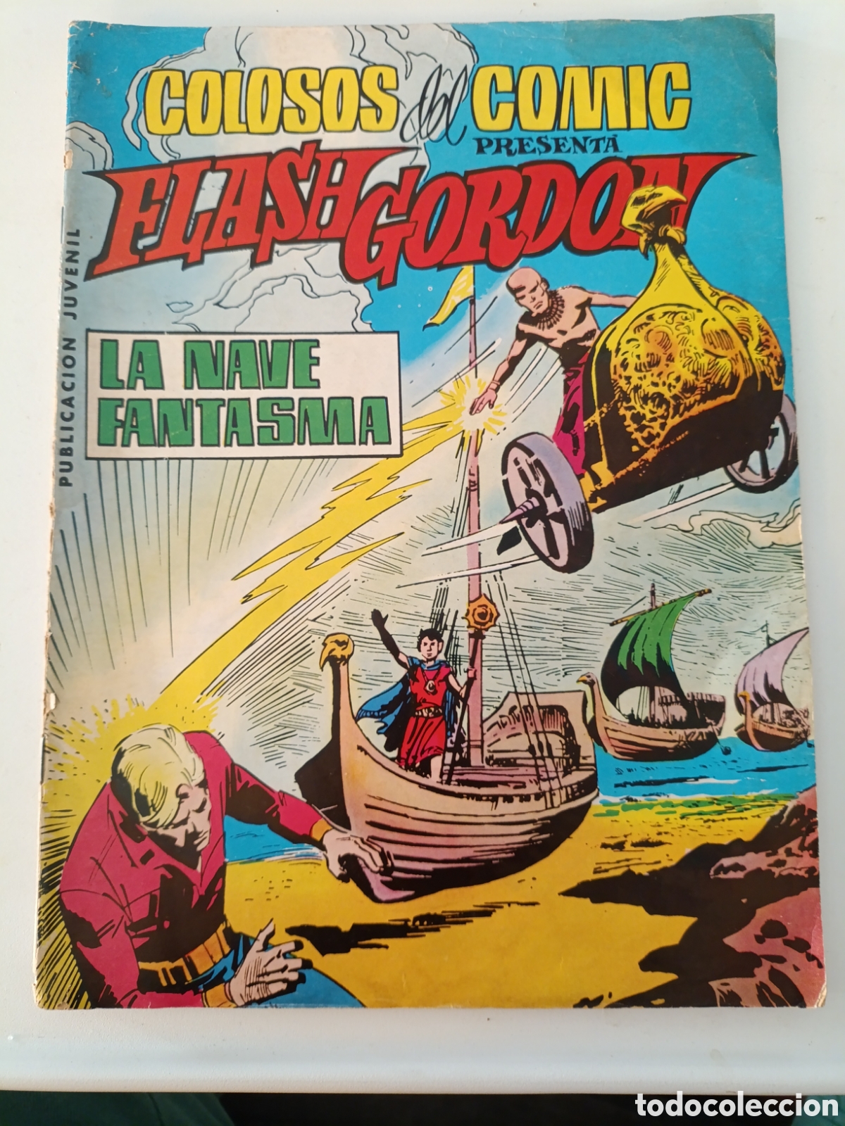 Tebeos: Lote de 5 Colosos del Comic.Flash Gordon.1980 - Foto 2