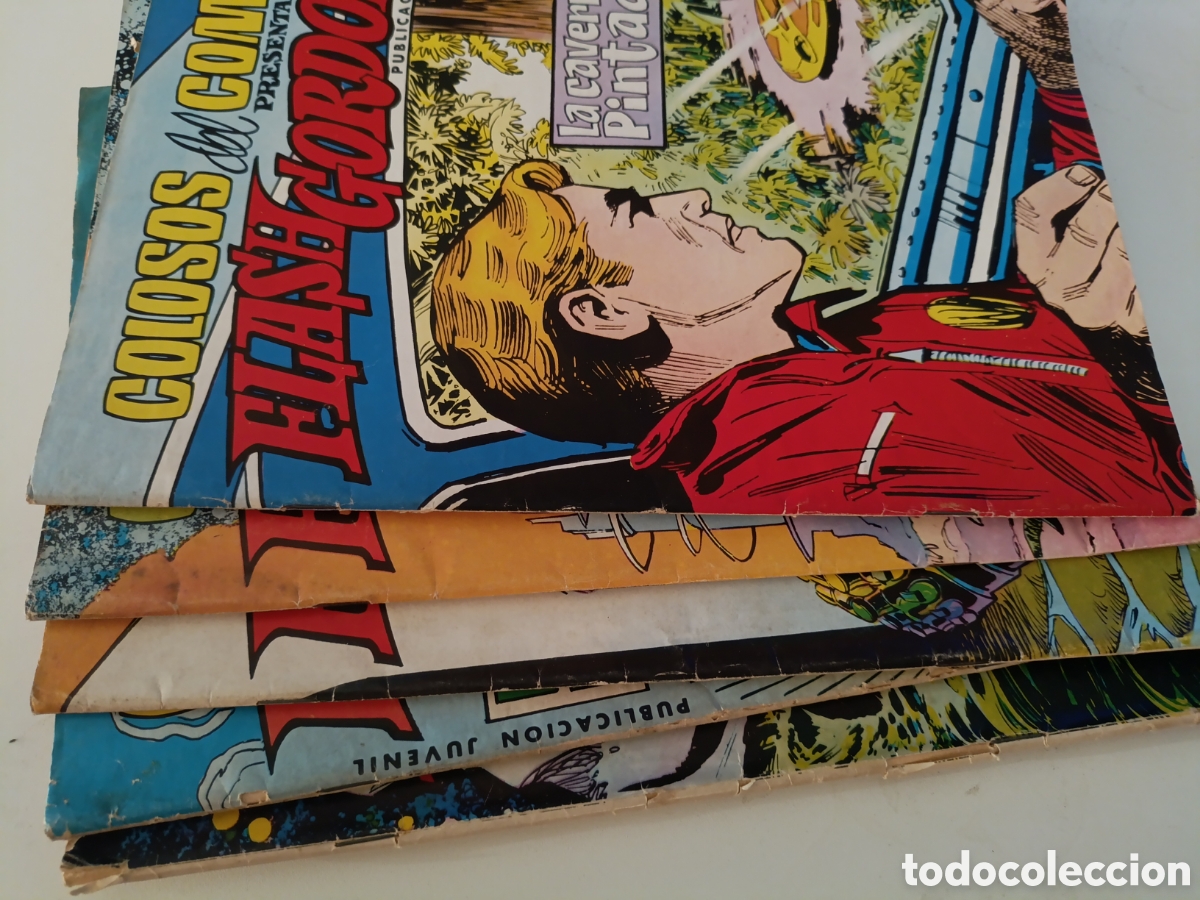 Tebeos: Lote de 5 Colosos del Comic.Flash Gordon.1980 - Foto 7
