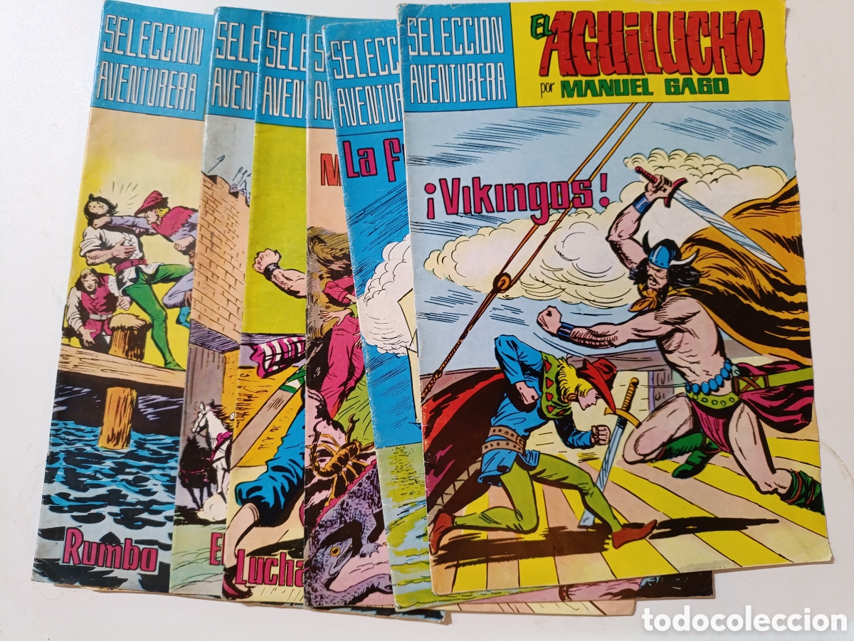 Tebeos: Lote de 7 comics el Aguilucho - Foto 3