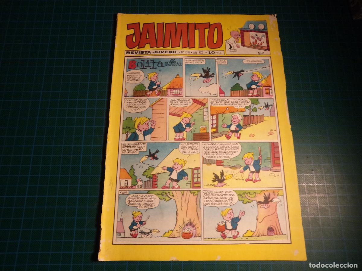 Tebeos: Jaimito. N&ordm; 1316. Valenciana. (Ref-4-B) - Foto 1