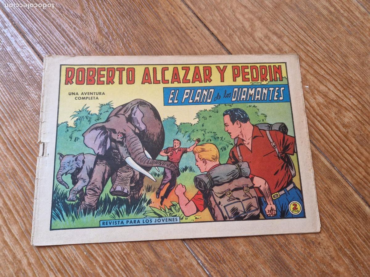 Livros de Banda Desenhada: ROBERTO ALCAZAR Y PEDRIN N&ordm; 662 EDITORIAL VALENCIANA ORIGINAL