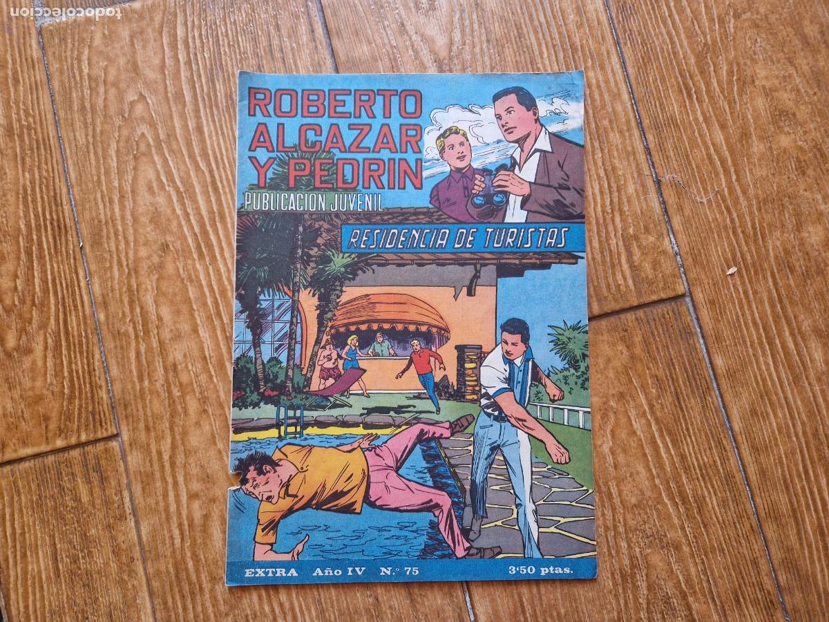 Livros de Banda Desenhada: ROBERTO ALCAZAR Y PEDRIN EXTRA N&ordm; 75 EDITORIAL VALENCIANA ORIGINAL