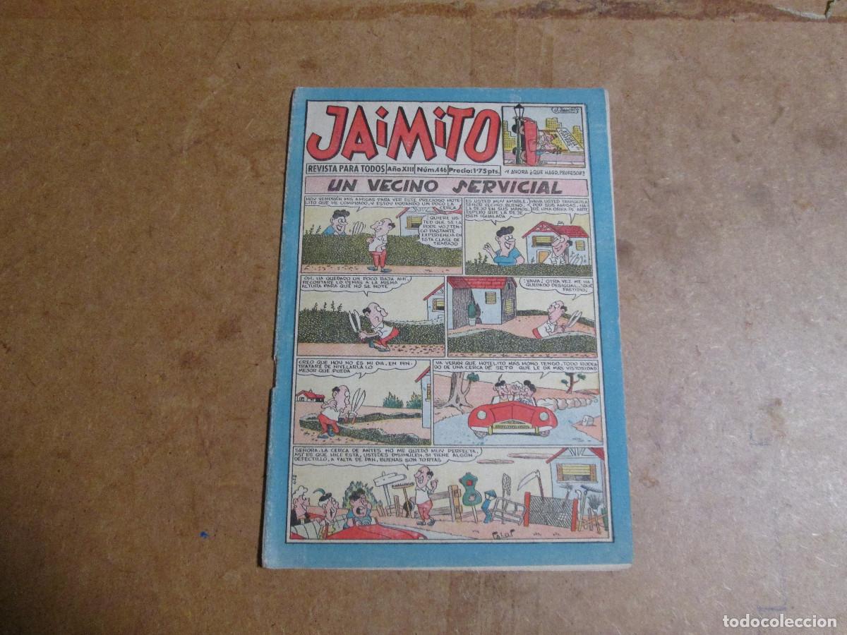 Tebeos: Jaimito n&ordm; 446, editorial valenciana, - Foto 1