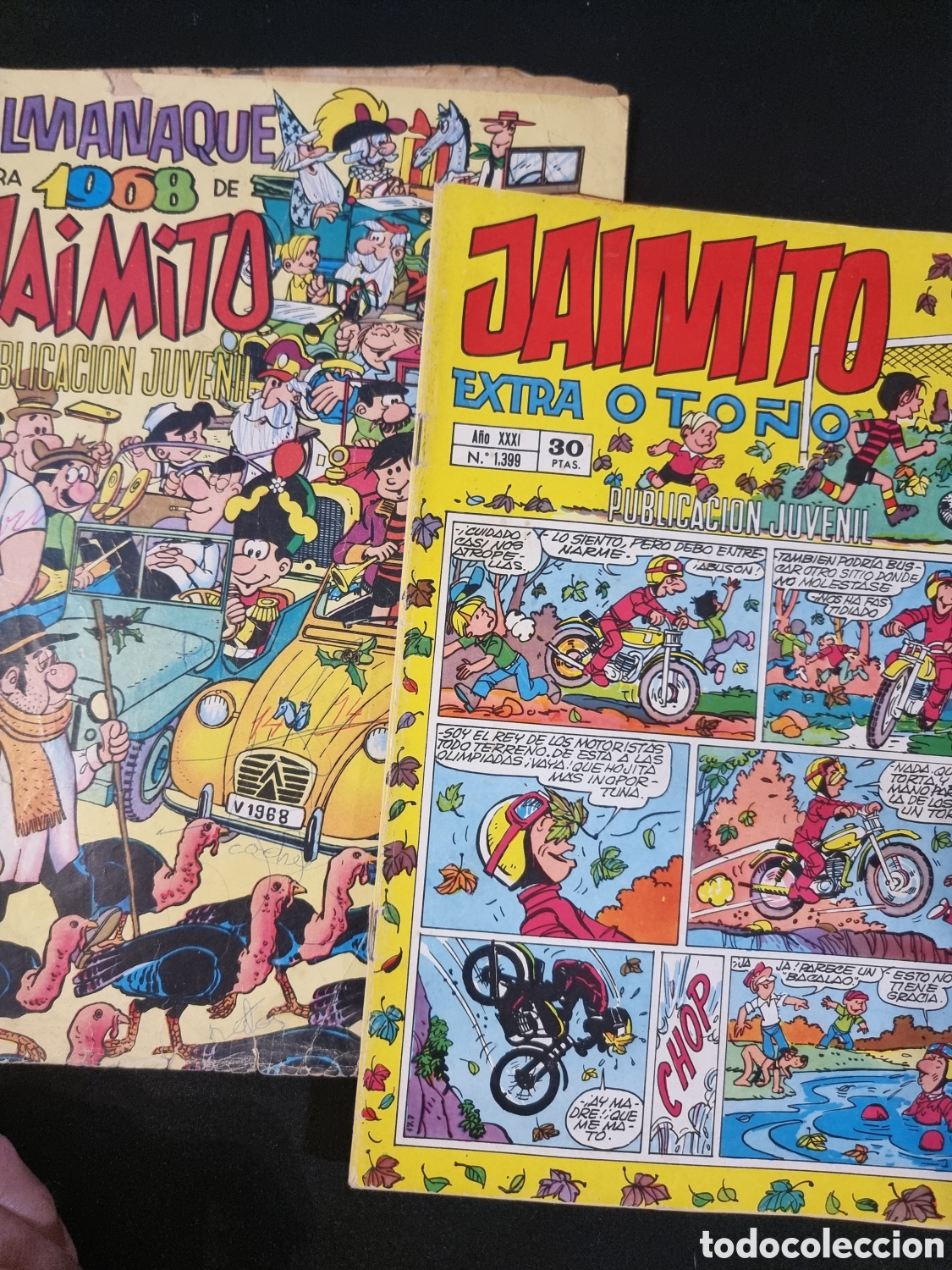 Tebeos: Jaimito Almanaque 1968 y N&deg; 1399 - Foto 1