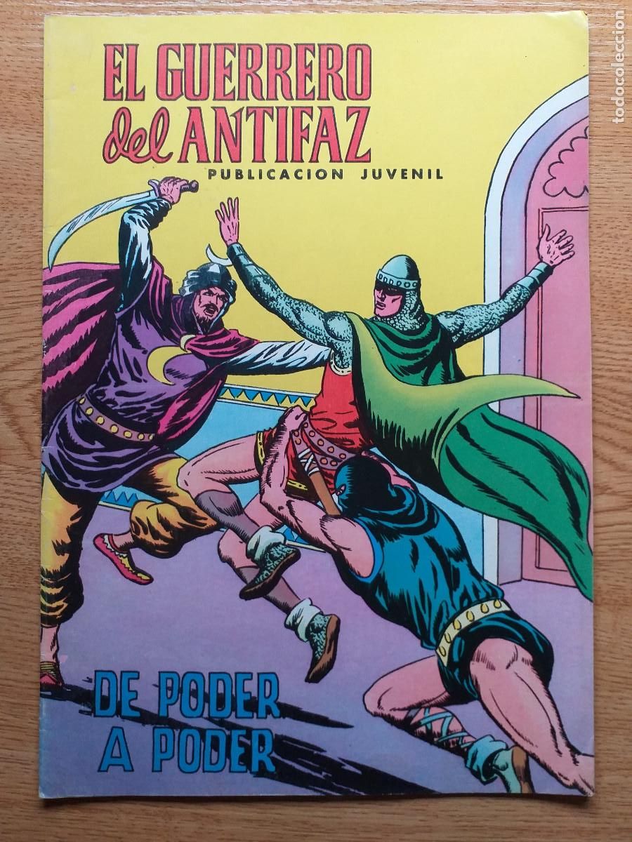 Tebeos: EL GUERRERO DEL ANTIFAZ - N&ordm; 30 - DE PODER A PODER - 1973 - EDT VALENCIANA - Foto 1