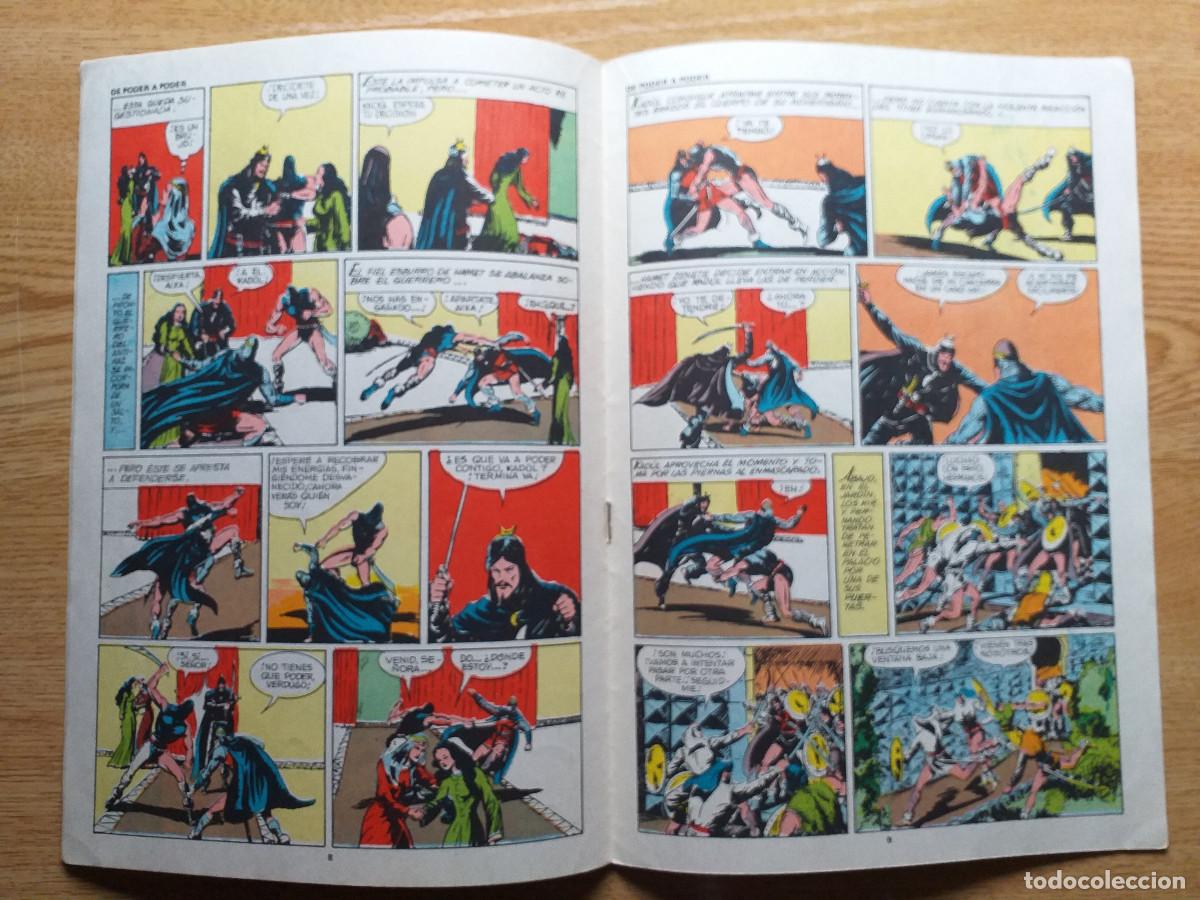 Tebeos: EL GUERRERO DEL ANTIFAZ - N&ordm; 30 - DE PODER A PODER - 1973 - EDT VALENCIANA - Foto 3