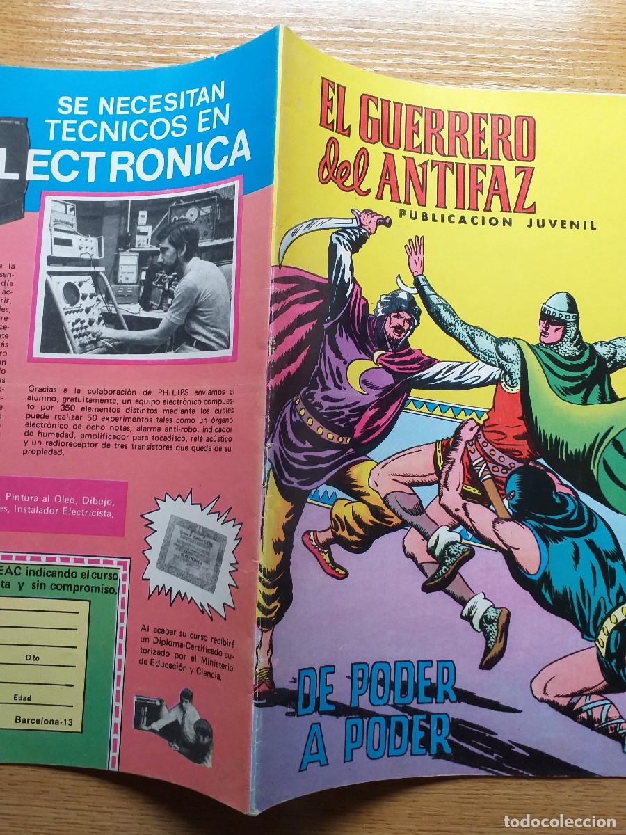 Tebeos: EL GUERRERO DEL ANTIFAZ - N&ordm; 30 - DE PODER A PODER - 1973 - EDT VALENCIANA - Foto 4