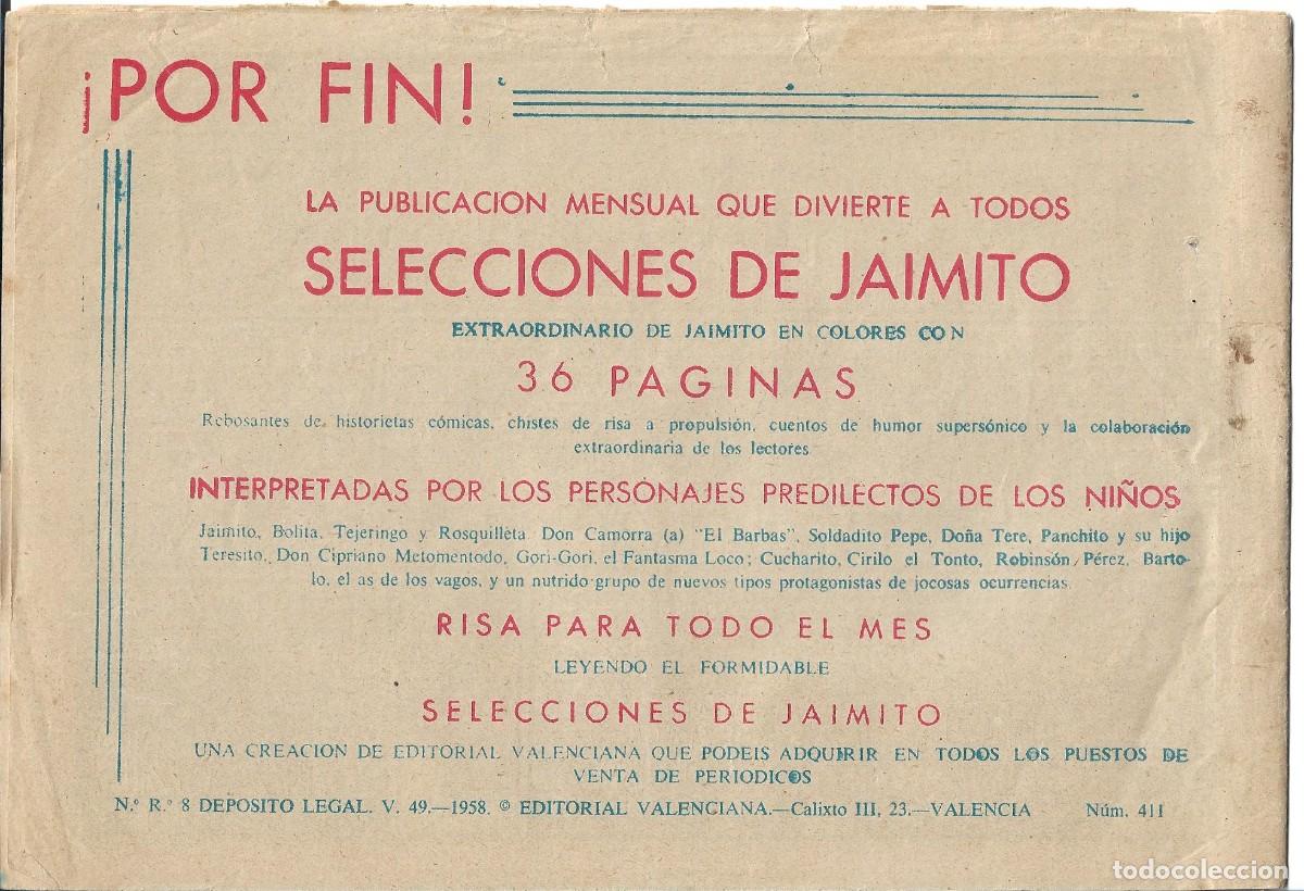 Tebeos: ROBERTO ALCAZAR ORIGINAL - NUM 411 - Foto 2