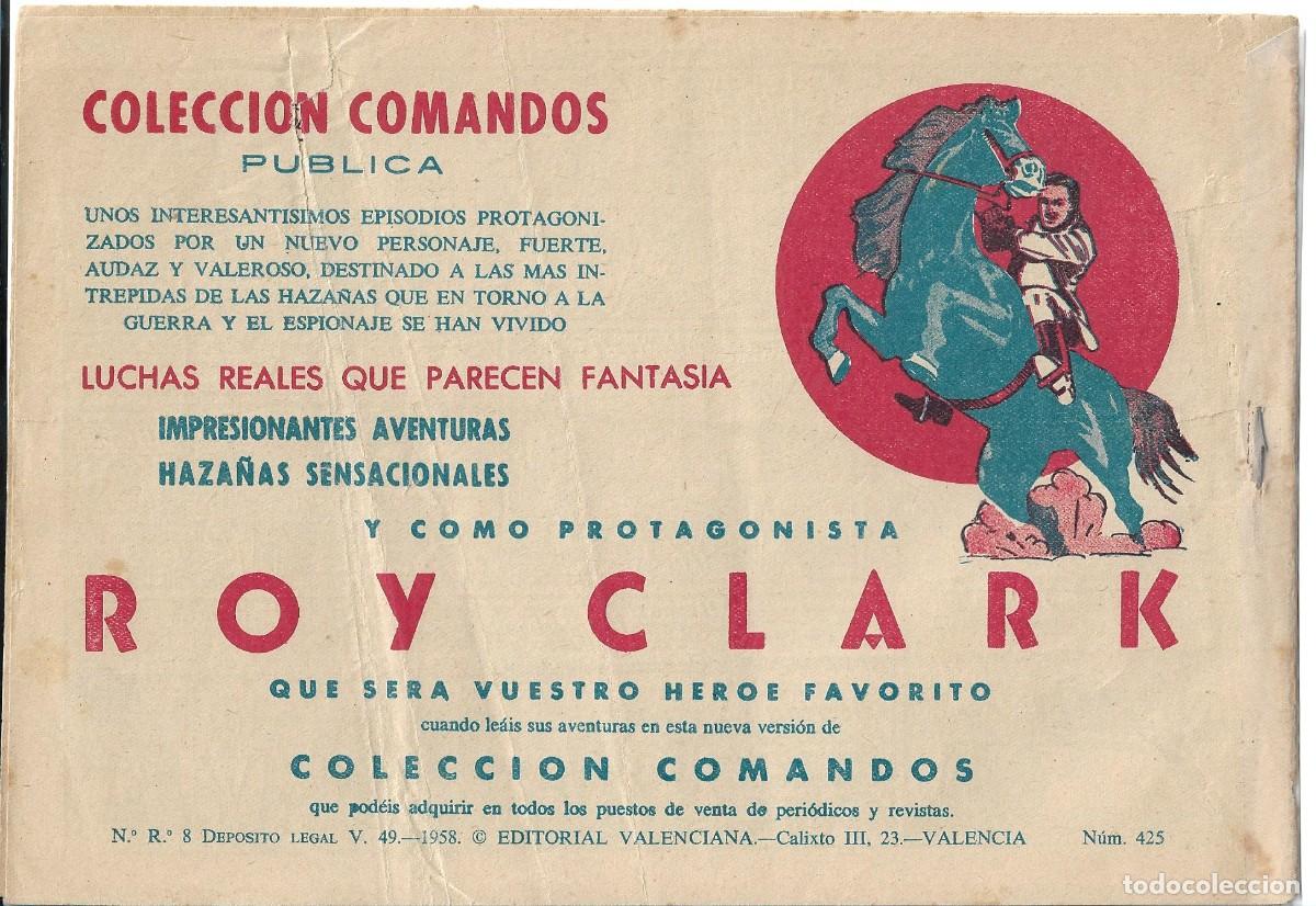 Tebeos: ROBERTO ALCAZAR ORIGINAL - NUM 425 - Foto 2