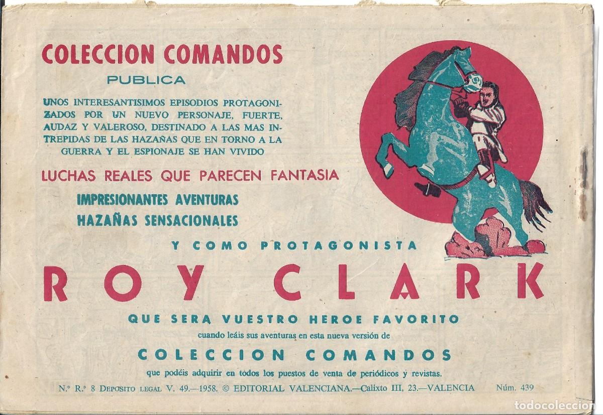 Tebeos: ROBERTO ALCAZAR ORIGINAL - NUM 439 - Foto 2