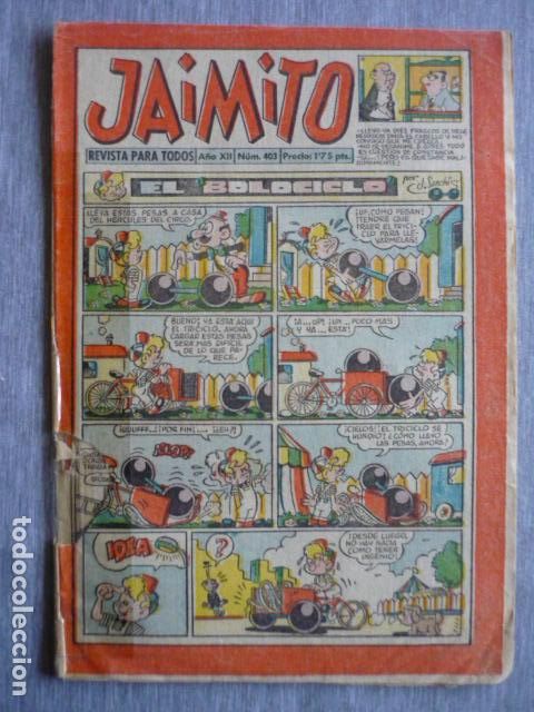 Tebeos: JAIMITO N&ordm; 403 DE VALENCIANA - Foto 1