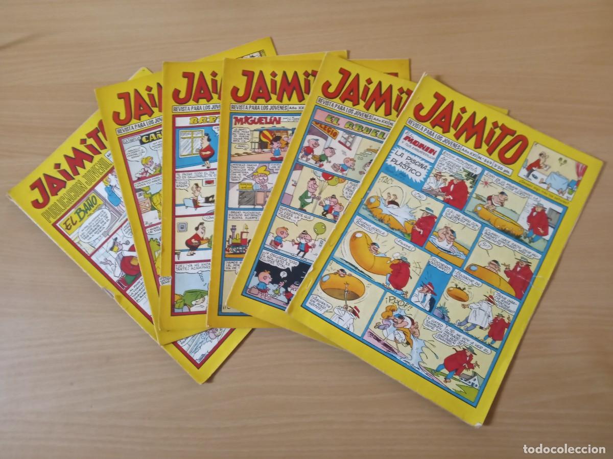 Tebeos: LOTE (A)DE 6 ANTIGUOS TEBEOS DE &rdquo;JAIMITO&rdquo; - Foto 1