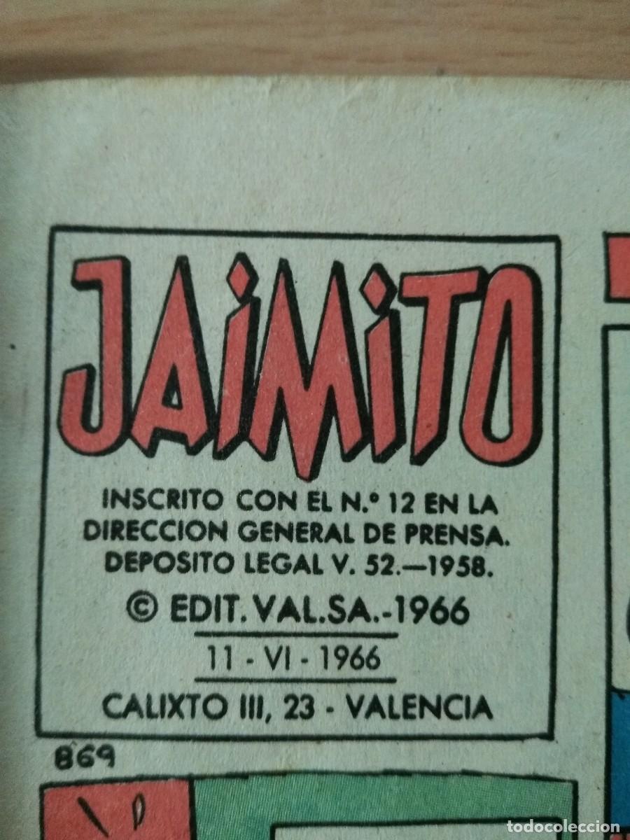 Tebeos: LOTE (A)DE 6 ANTIGUOS TEBEOS DE &rdquo;JAIMITO&rdquo; - Foto 4