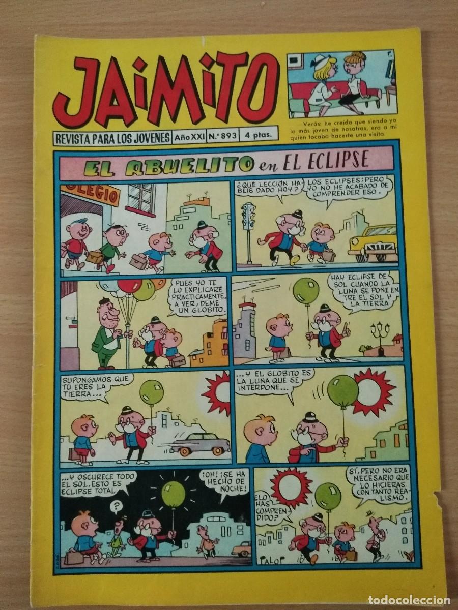 Tebeos: LOTE (A)DE 6 ANTIGUOS TEBEOS DE &rdquo;JAIMITO&rdquo; - Foto 8