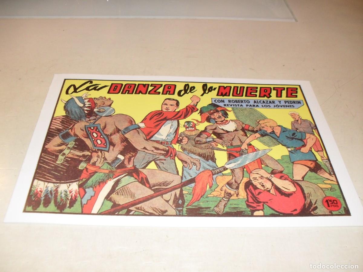 Tebeos: (FACSIMIL)ROBERTO ALCAZAR N&ordm; 489 LA DANZA DE LA MUERTE,(DE 1219).VALENCIANA,1940,DE KIOSKO