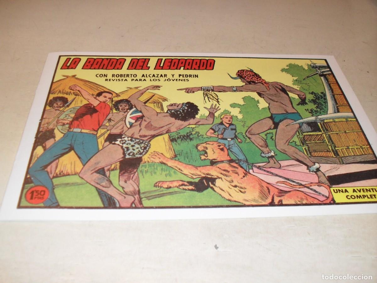 Giornalini: (FACSIMIL)ROBERTO ALCAZAR N&ordm; 475 LA BANDA DEL LEOPARDO,(DE 1219).VALENCIANA,1940,DE KIOSKO