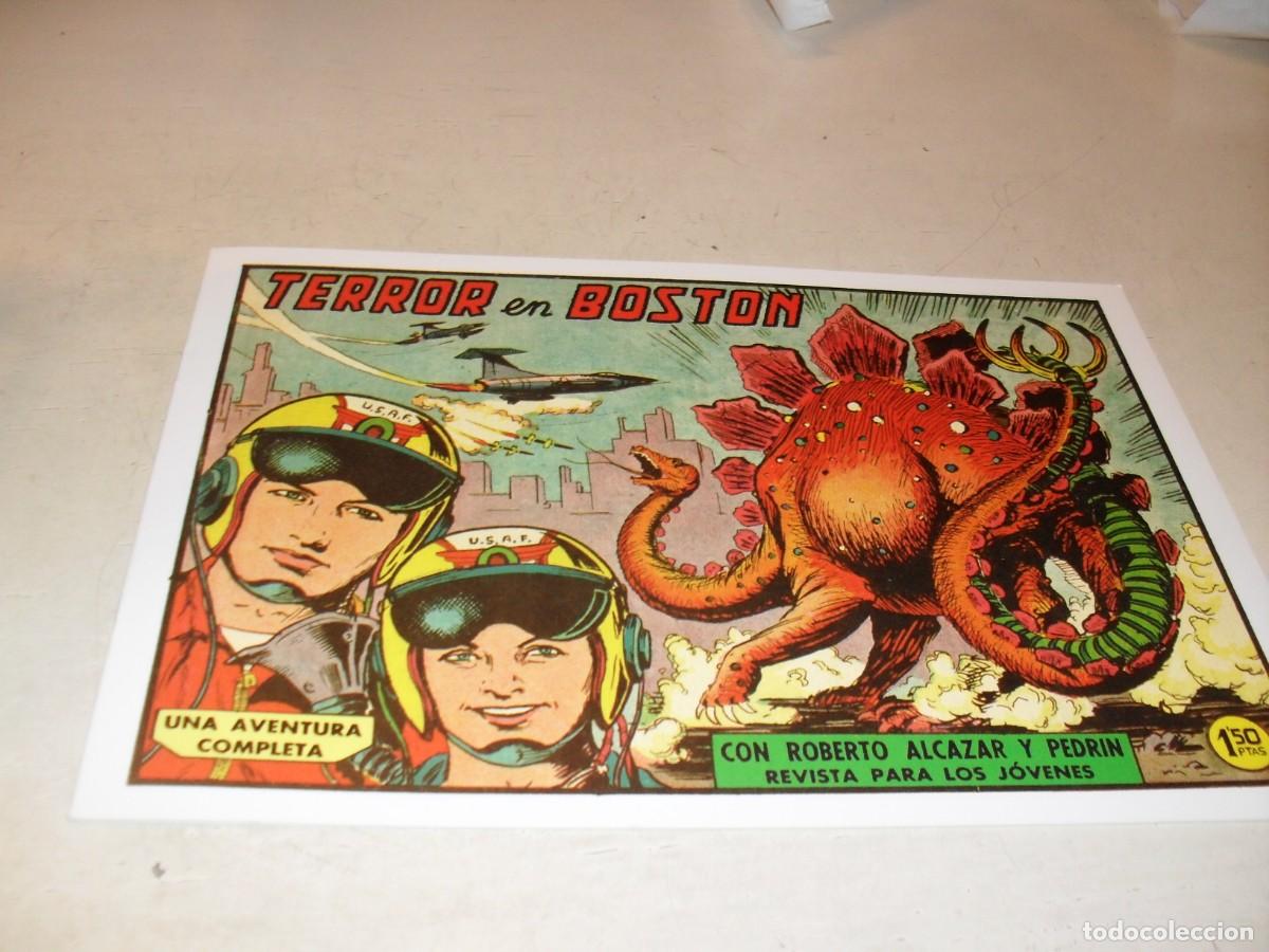 Tebeos: (FACSIMIL)ROBERTO ALCAZAR N&ordm; 473 TERROR EN BOSTON,(DE 1219).VALENCIANA,1940,DE KIOSKO