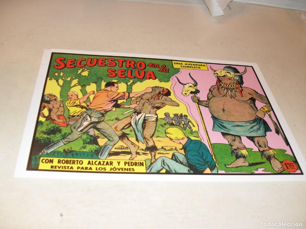 Tebeos: (FACSIMIL)ROBERTO ALCAZAR N&ordm; 469 SECUESTRO EN LA SELVA,(DE 1219).VALENCIANA,1940,DE KIOSKO