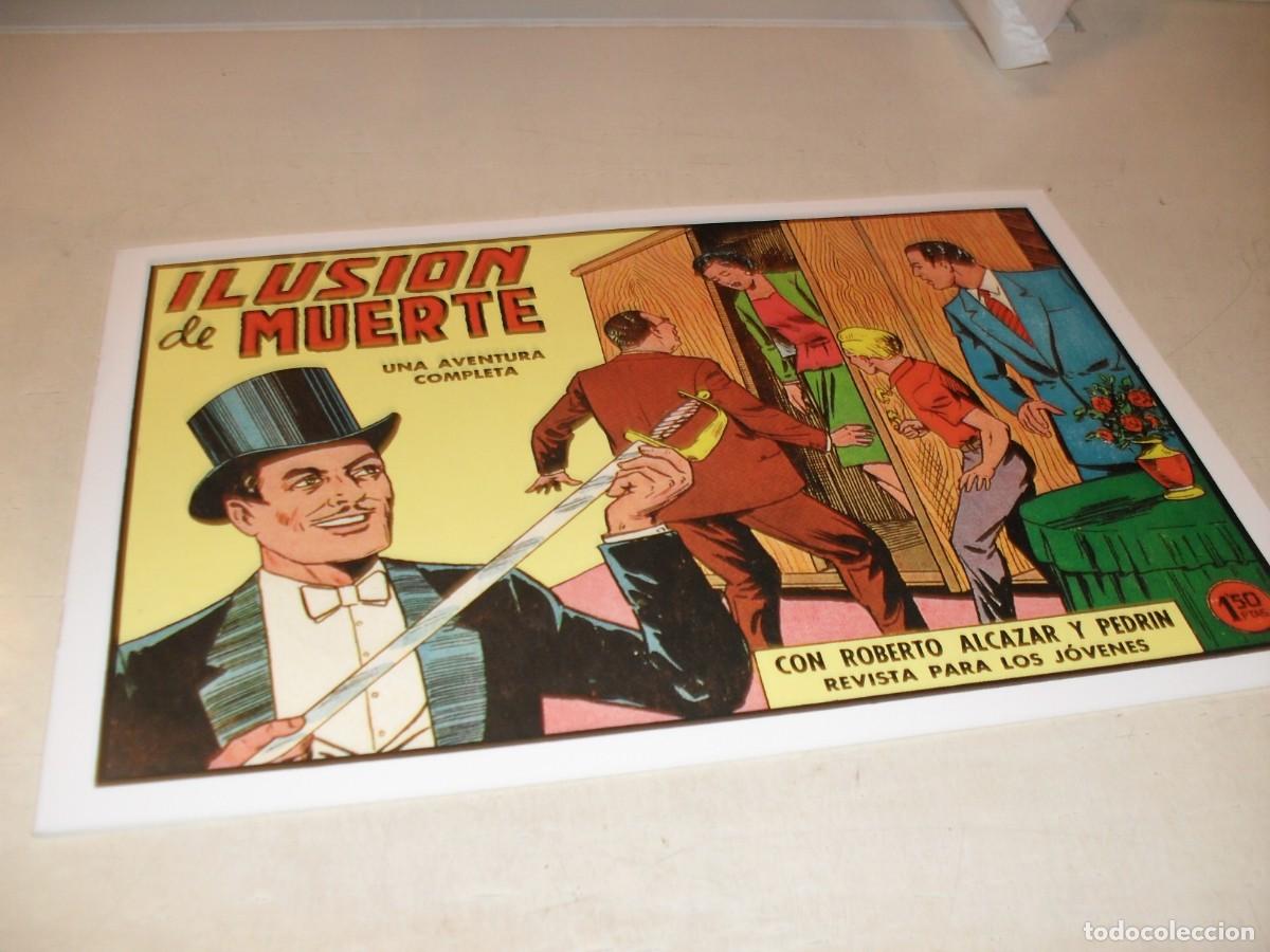 Comics: (FACSIMIL)ROBERTO ALCAZAR N&ordm; 457 ILUSION DE MUERTE,(DE 1219).VALENCIANA,1940,DE KIOSKO
