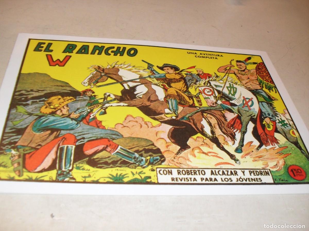 Tebeos: (FACSIMIL)ROBERTO ALCAZAR N&ordm; 454 EL RANCHO W,(DE 1219).VALENCIANA,1940,DE KIOSKO