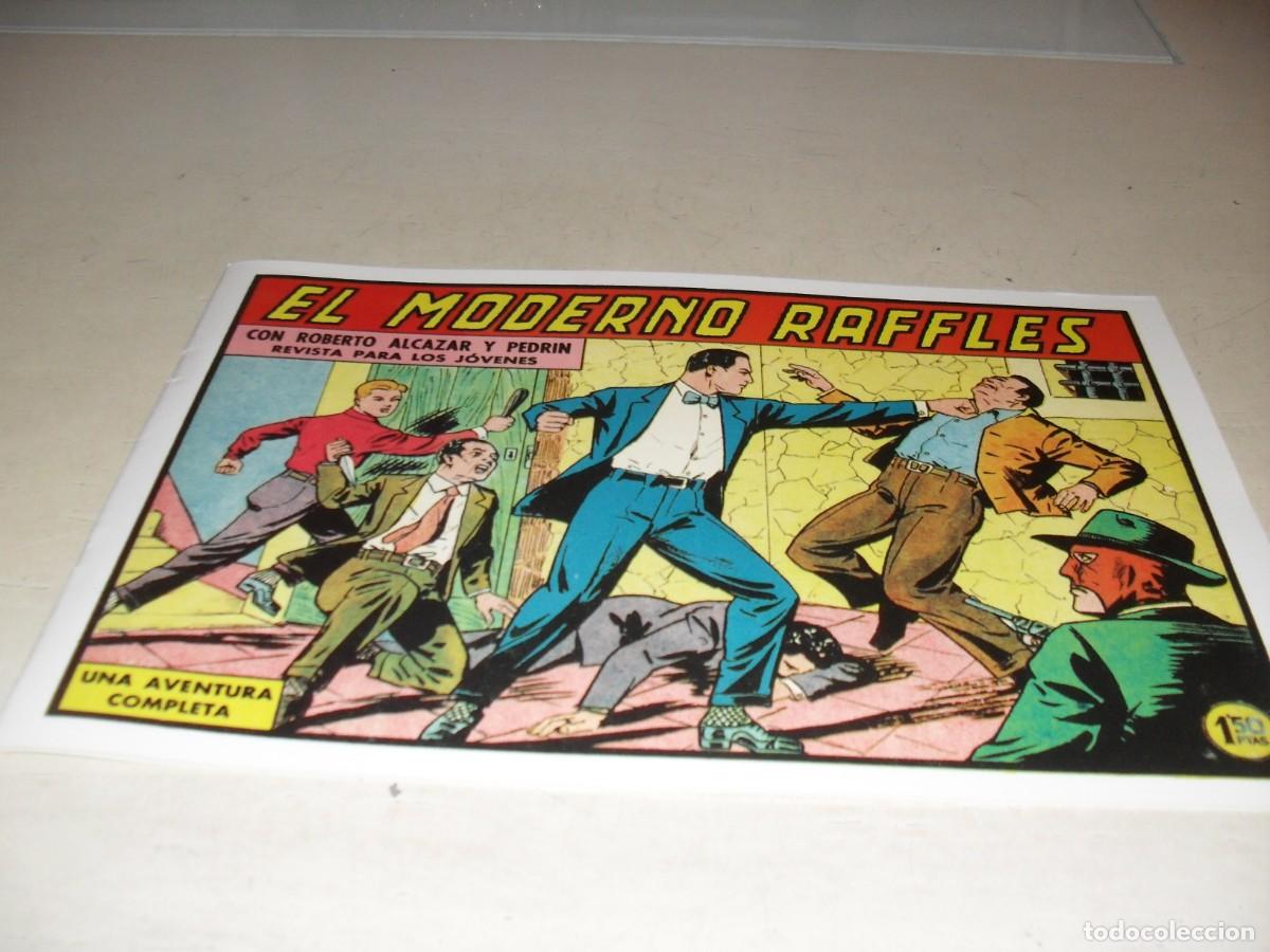 Tebeos: (FACSIMIL)ROBERTO ALCAZAR N&ordm; 450 EL MODERNO RAFFLES,(DE 1219).VALENCIANA,1940,DE KIOSKO