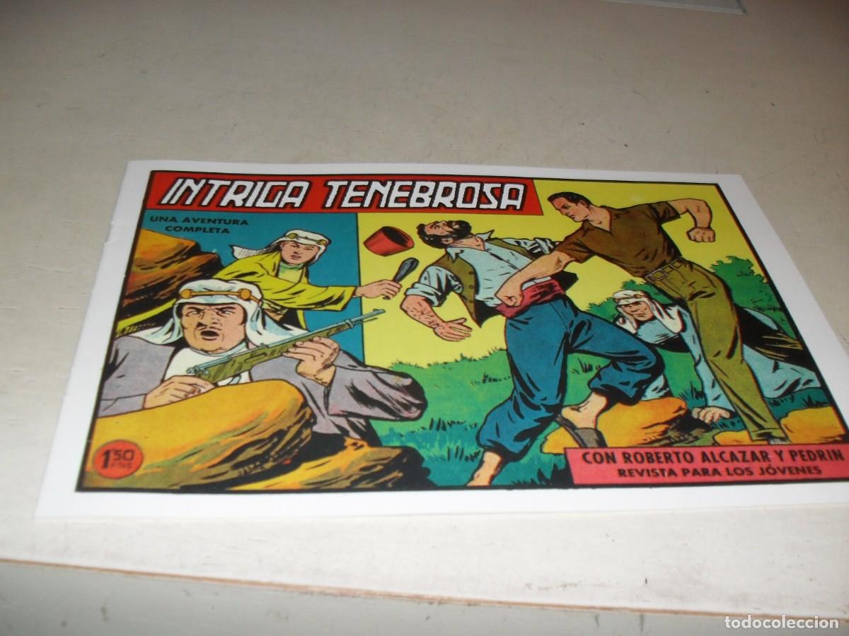 Tebeos: (FACSIMIL)ROBERTO ALCAZAR N&ordm; 444 INTRIGA TENEBROSA,(DE 1219).VALENCIANA,1940,DE KIOSKO