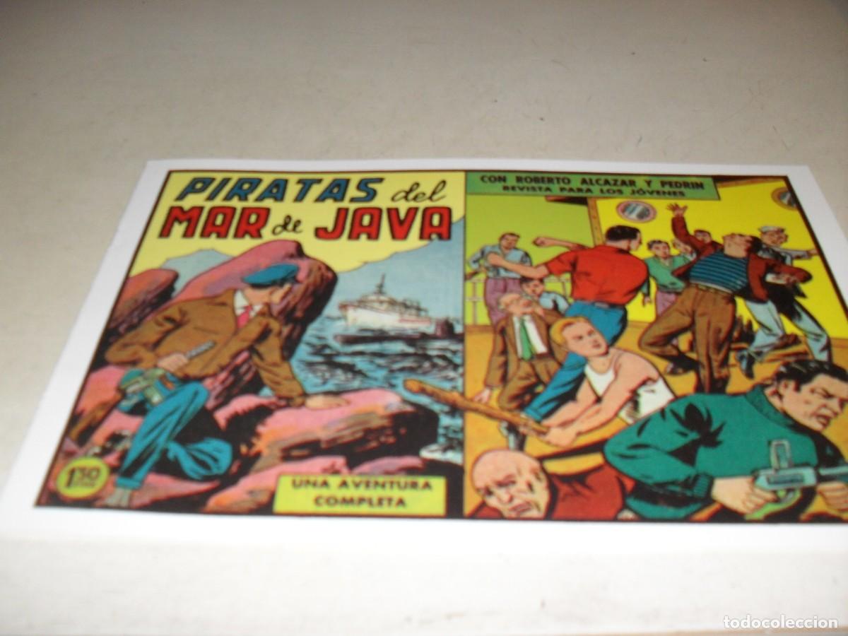 Tebeos: (FACSIMIL)ROBERTO ALCAZAR N&ordm; 443 PIRATAS DEL MAR DE JAVA,(DE 1219).VALENCIANA,1940,DE KIOSKO