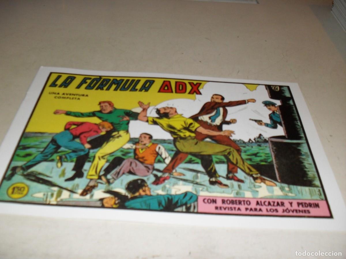 Tebeos: (FACSIMIL)ROBERTO ALCAZAR N&ordm; 439 LA FORMULA ADX,(DE 1219).VALENCIANA,1940,DE KIOSKO