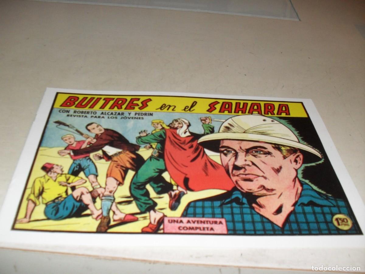 Livros de Banda Desenhada: (FACSIMIL)ROBERTO ALCAZAR N&ordm; 434 BUITRES EN EL SAHARA,(DE 1219).VALENCIANA,1940,DE KIOSKO