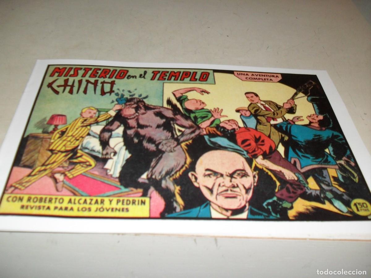 Comics: (FACSIMIL)ROBERTO ALCAZAR N&ordm; 431 MISTERIO EN EL TEMPLO CHINO,(DE 1219).VALENCIANA,1940,DE KIOSKO