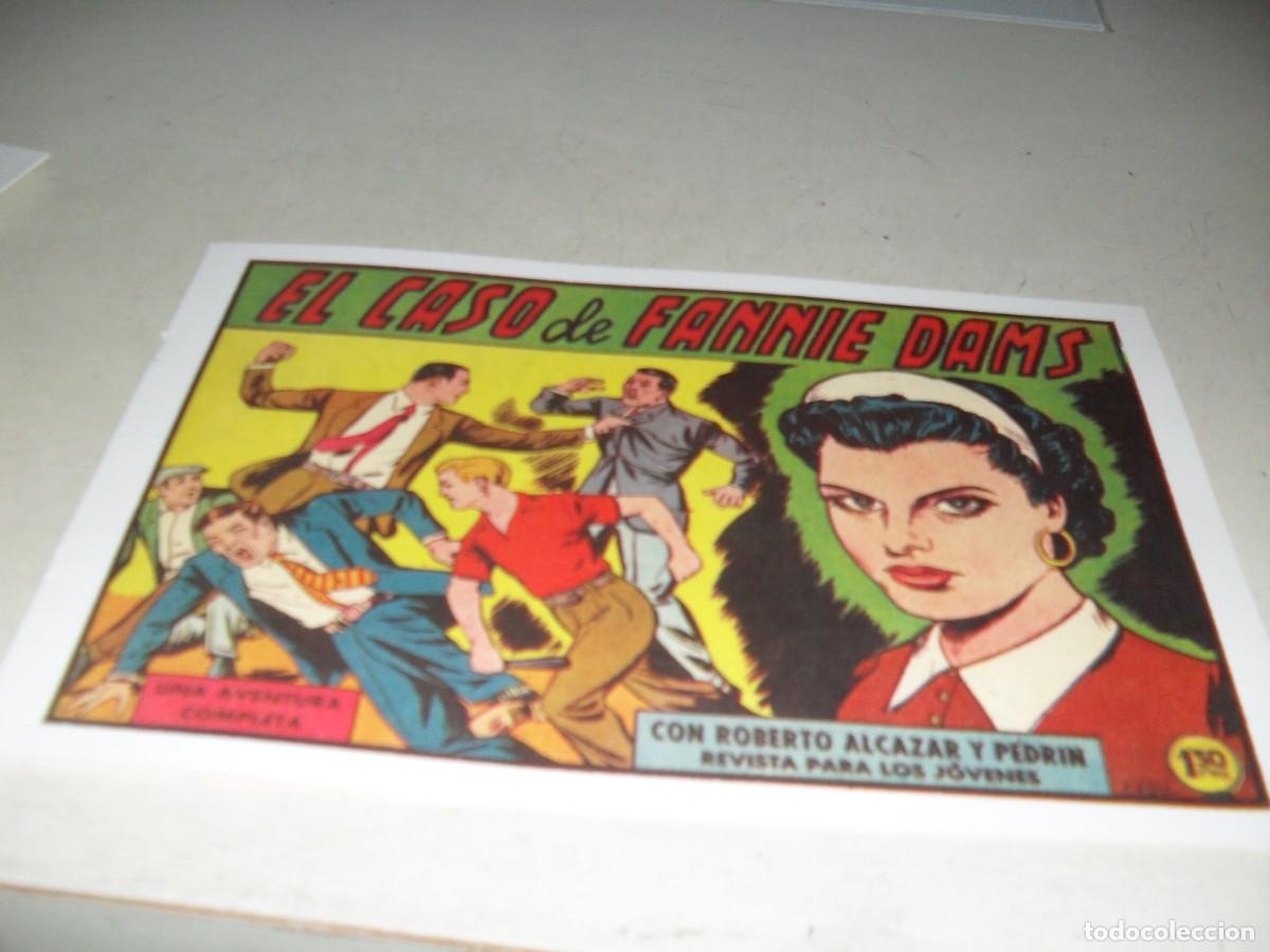 Comics: (FACSIMIL)ROBERTO ALCAZAR N&ordm; 414 EL CASO DE FANNIE DAMS,(DE 1219).VALENCIANA,1940,DE KIOSKO