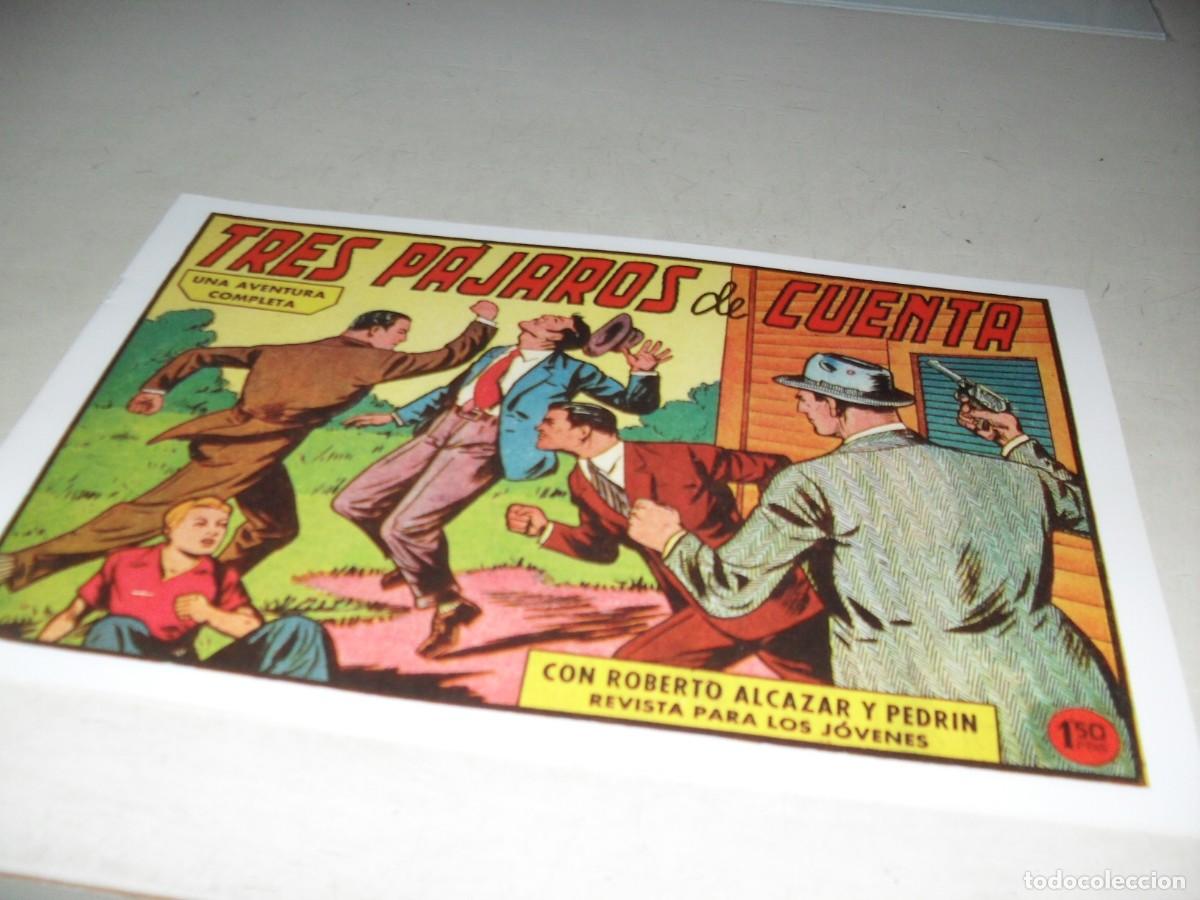 Comics: (FACSIMIL)ROBERTO ALCAZAR N&ordm; 411 TRES PAJAROS DE CUENTA,(DE 1219).VALENCIANA,1940,DE KIOSKO