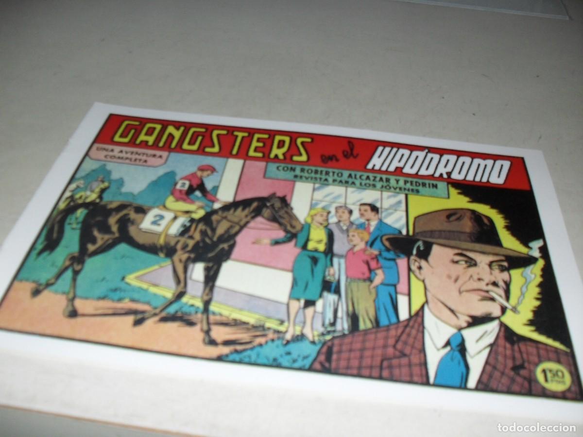 Comics: (FACSIMIL)ROBERTO ALCAZAR N&ordm; 408 GANGSTERS EN EL HIPODROMO,(DE 1219).VALENCIANA,1940,DE KIOSKO