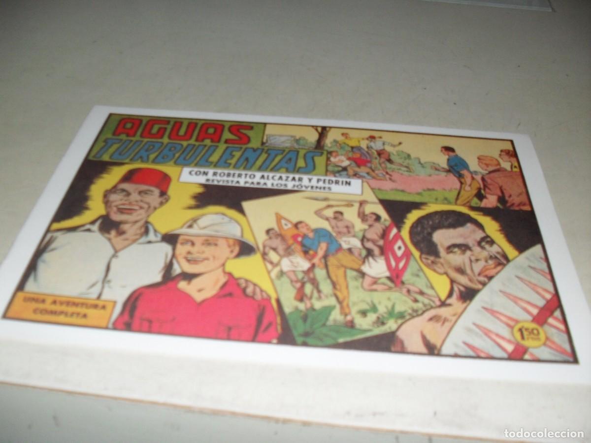 BDs: (FACSIMIL)ROBERTO ALCAZAR N&ordm; 402 AGUAS TURBULENTAS,(DE 1219).VALENCIANA,1940,DE KIOSKO