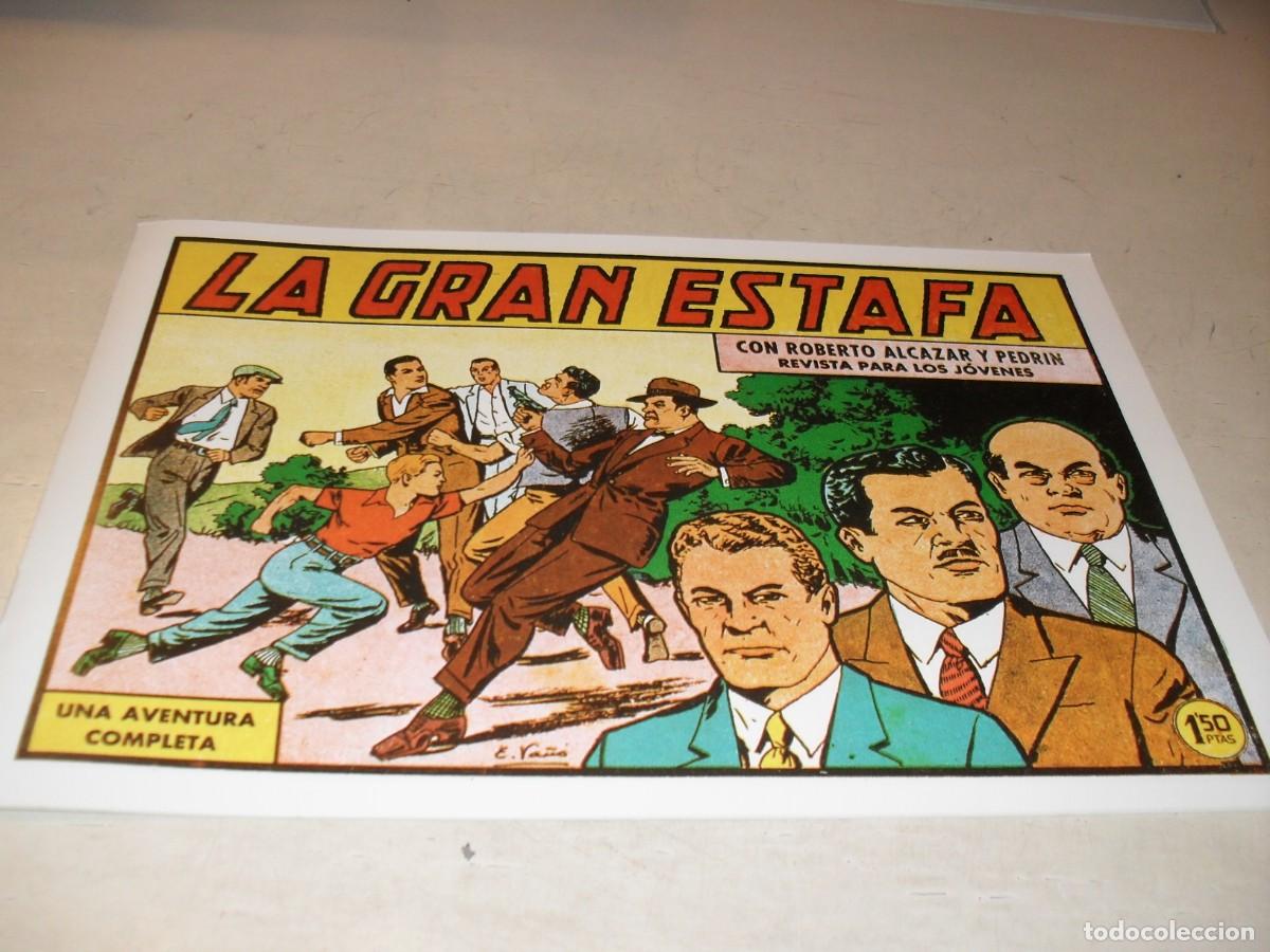 Livros de Banda Desenhada: (FACSIMIL)ROBERTO ALCAZAR N&ordm; 397 LA GRAN ESTAFA,(DE 1219).VALENCIANA,1940,DE KIOSKO