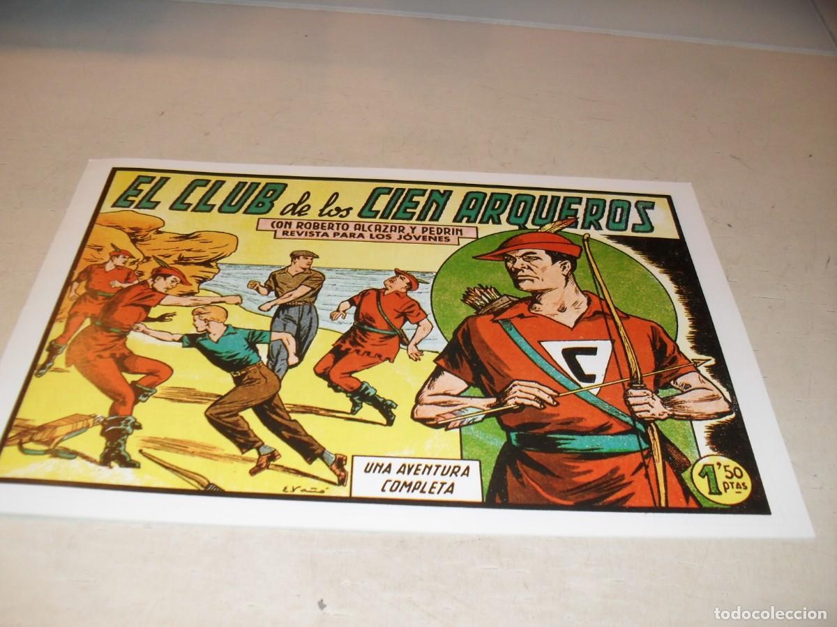 Giornalini: (FACSIMIL)ROBERTO ALCAZAR N&ordm; 386 EL CLUB DE LOS 100 ARQUEROS,(DE 1219).VALENCIANA,1940,DE KIOSKO