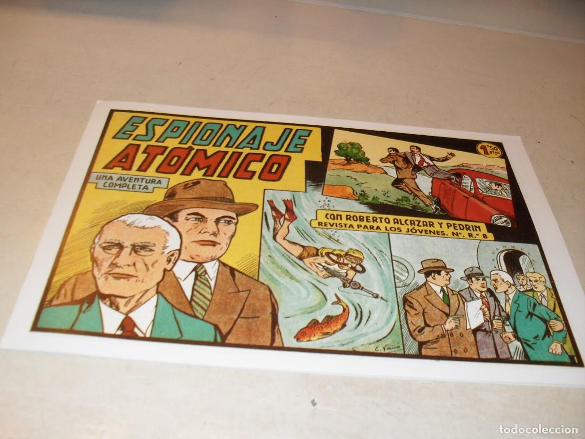 Tebeos: (FACSIMIL)ROBERTO ALCAZAR N&ordm; 377 ESPIONAJE ATOMICO,(DE 1219).VALENCIANA,1940,DE KIOSKO