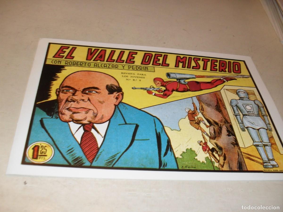 Tebeos: (FACSIMIL)ROBERTO ALCAZAR N&ordm; 354 EL VALLE DEL MISTERIO,(DE 1219).VALENCIANA,1940,DE KIOSKO