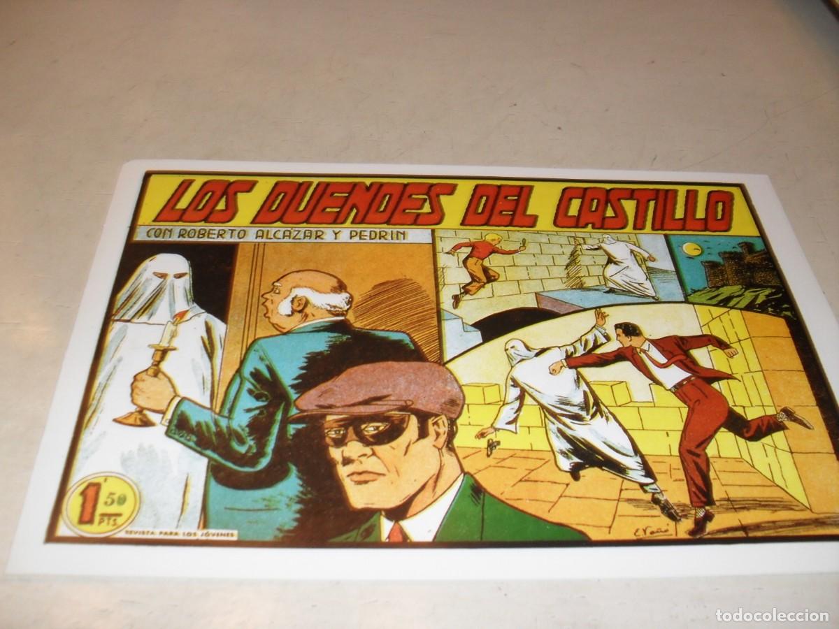 Tebeos: (FACSIMIL)ROBERTO ALCAZAR N&ordm; 352 LOS DUENDES DEL CASTILLO,(DE 1219).VALENCIANA,1940,DE KIOSKO