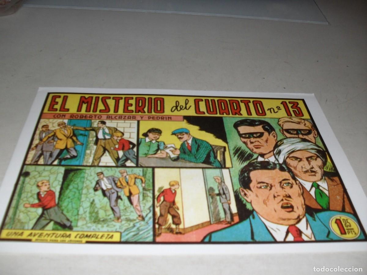 Tebeos: (FACSIMIL)ROBERTO ALCAZAR N&ordm; 346 EL MISTERIO DEL CUARTO N&ordm; 13,(DE 1219).VALENCIANA,1940,DE KIOSKO