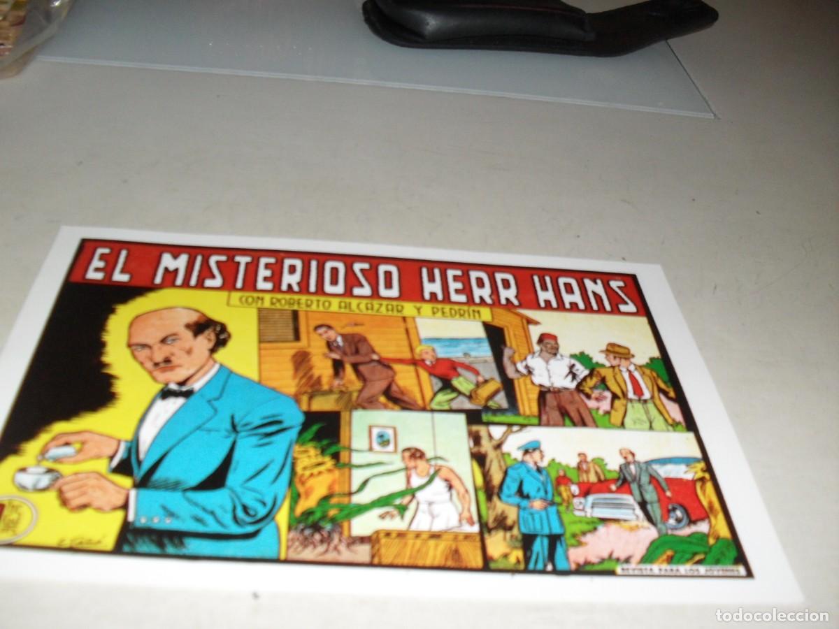 Tebeos: (FACSIMIL)ROBERTO ALCAZAR N&ordm; 339 EL MISTERIOSO HER HANS,(DE 1219).VALENCIANA,1940,DE KIOSKO